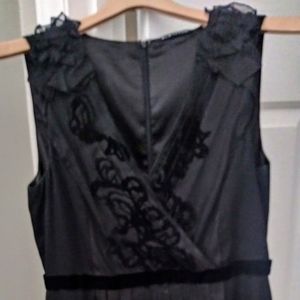 Black silk Ellie Tahari dress